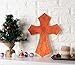 Unfinished Wood Wall Cross - 3-Pack Large Cross, 11.8 x 15.5-Inch Hanging Cross for DIY Craft, Religious Home Decoration