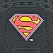BDK Superman Front & Rear Car Seat Covers, Rubber Floor Mats and Sunshade Gift Set - Warner Brothers 14 Piece Official Licensed Auto Accessories Bundle (C1604)