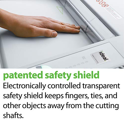 ideal. 2445 Cross Cut Commercial Paper Shredder, Continuous Operation