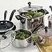 Farberware Classic Series Stainless Steel Nonstick 10-Piece Cookware Set