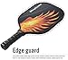 WingCaster Pickleball Paddle Graphite & Fibreglass Composite Face, Polypropylene Honeycomb Core, Low Profile Edge Guard, Ergonomic Cushioned Grip