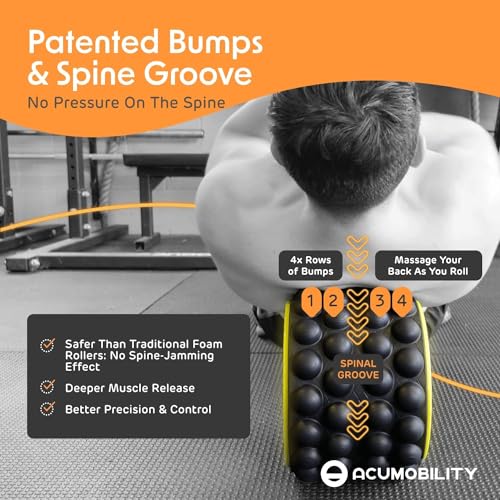 Acumobility Back Stretcher, Back Cracker, Back Roller, Back Pain, Back