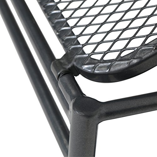 greemotion Loungeset Toulouse eisengrau/grau, Eckbank mit Tisch für In- und Outdoor, Bank mit Rückenverstellung, pflegeleichtes Streckmetallgestell, Sitzelemente einfach umzustellen, ca. 5 Sitzplätze – Bild 8