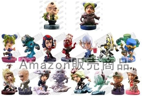 Amazon キャラヒーローズ ジョジョの奇妙な冒険 Vol 11 第6部 ストーン オーシャン 前編 シークレット 特典含む 全17種セット フィギュア ドール 通販