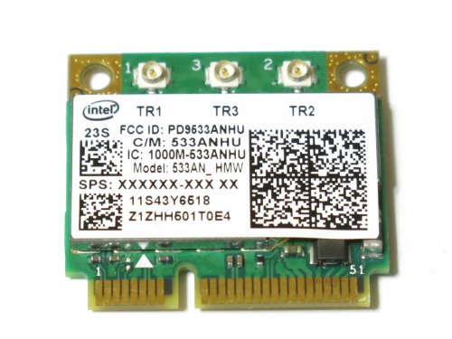 Intel 5300 Mini Pci-e Card AGN Wireless Wifi 802.11a/b/g/draft-n1 450 Mbps Half for IBM Thinkpad Lenovo