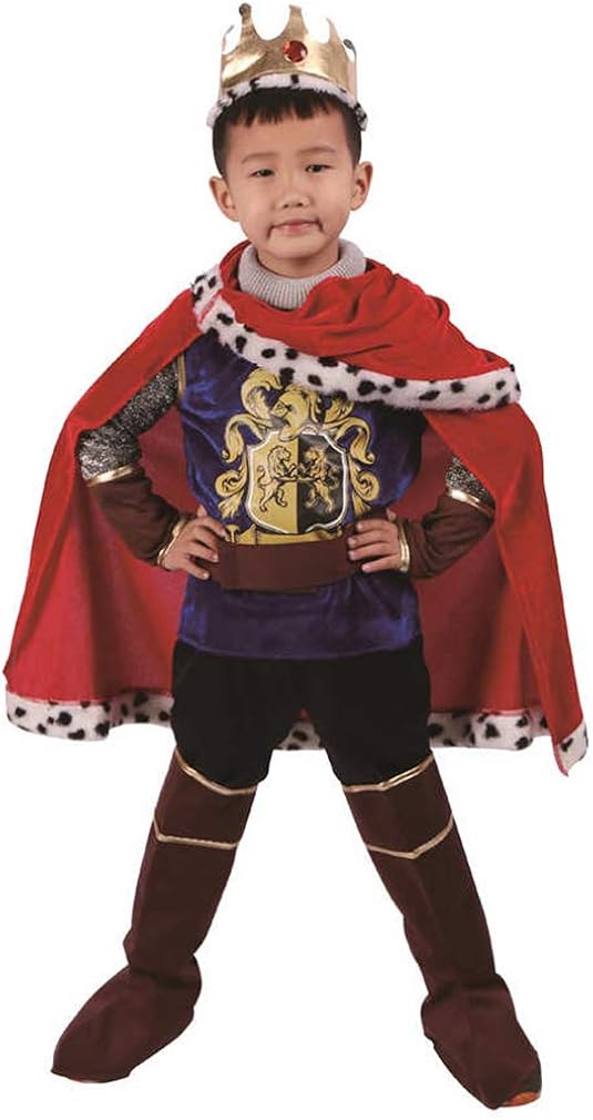 Regal King Prince Costume Boys Fancy Kids Halloween