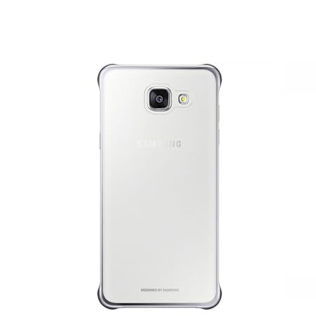 Samsung Clear Cover für Galaxy A5 (2016), silber