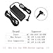 UL Listed 65W AC Charger Fit for Toshiba PA3822U-1ACA PA3714U-1ACA C655D l15w-b1320 Laptop Power Supply Adapter Cord