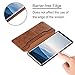Galaxy Note 8 Wallet Case, Ultra Slim Business Style, FUTSYM Premium Scratch Resistant Leather Flip Case for Samsung Galaxy Note 8, with Gift Box (Brown)
