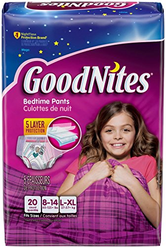 Goodnites underwear - girl - large/x-large - 20 ct