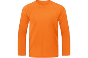 BROWNKNOT Boys UPF 50+ Rash Guard Long Sleeve Swim Shirt UV Sun Protection Swimsuit SPF Water Surfing Sun Shirts for Boy Kids Quick Dry