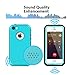 Waterproof Case for iPhone 5 5S SE, Eonfine Shockproof Protective Full-Sealed Hard Cover, Underwater IP68 Certificated with Touch ID Snow Dust Dirty Proof Case for iPhone 5 5S SE (Teal)