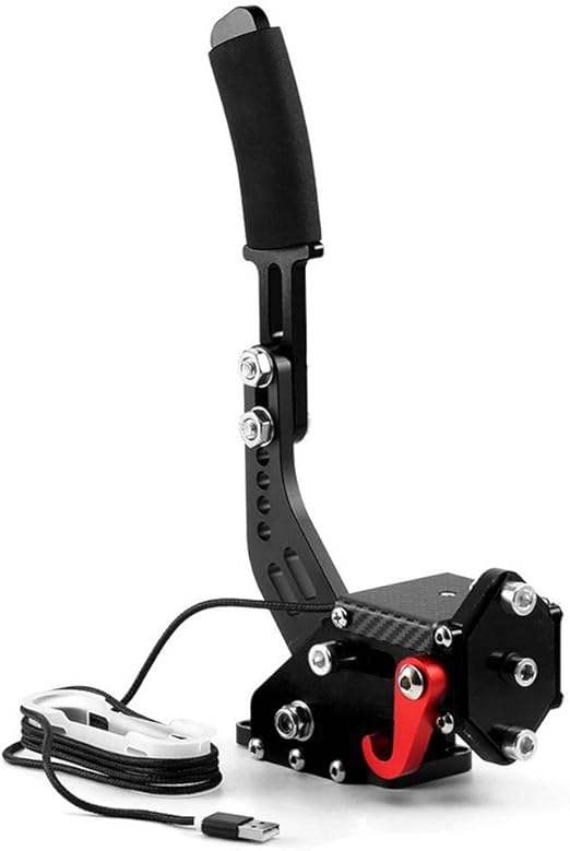 Freno A Mano Regolabile 14bit Per Sim Racing - Compatibile Con G25/27/29, T500, Fanatec - PC - Foto 12