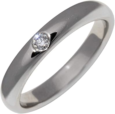 Amazon ハリーウィンストン Harry Winston Pt950 ダイヤ1p 約0 04ct ラウンド マリッジリング 指輪 8 5号 中古 リング 通販