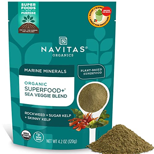Navitas Organics Organic Sea Veggie Blend Superfood Plus, 4 OZ…