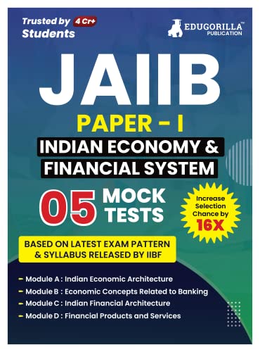 JAIIB 2024 (Combo of Paper 1, 2, 3 & 4) | 6000+ Solved Questions for Indian Economy & Indian Financial System, Principles and Practices of Banking, Accounting & Financial Management & Retail Banking & Wealth Management 1