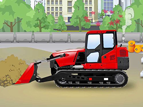 Red Bulldozer