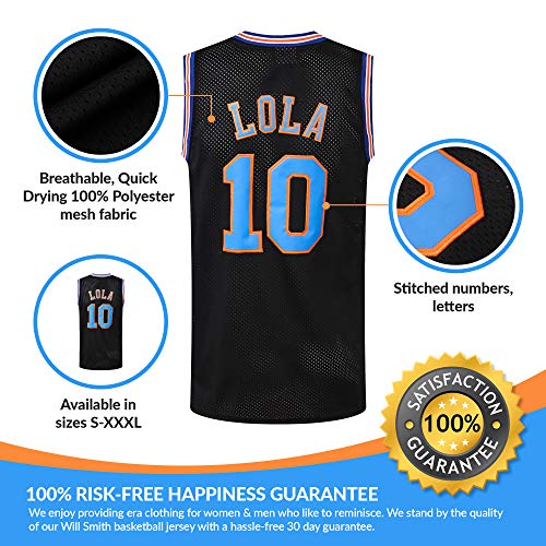 image for AFLGO Lola 10 Space Jam Jersey Basketball Jerseys Include Set Glow in 