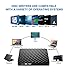 External CD Drive, DORISO USB 3.0 Slim External DVD Drive, Portable CD/DVD-RW Drive Writer Rewriter Burner High Speed Data Transfer for Desktop Laptop Notebook Windows7/8/10, Mac OSX (Upgrade - Black)