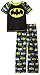 Batman Big Boys' Puff Screen Logo 2pc Sleepwear Set