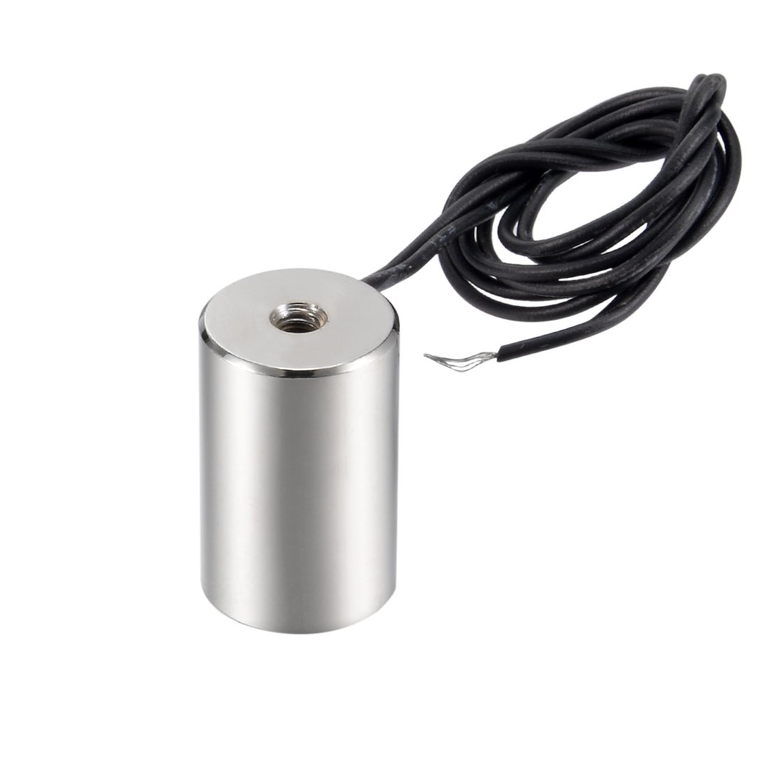 uxcell 80x38mm DC12V 1000N Electric Sucking Disc Solenoid Lift Holding Electromagnet