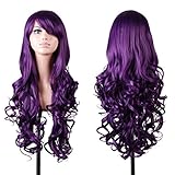 Rbenxia Curly Cosplay Wig Long Hair Heat Resistant Spiral Costume Wigs 32