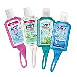 PURELL Advanced Instant Hand Sanitizer - Travel Sized Jelly Wrap Portable Sanitizer Bottles, Scented - (1 oz, Pack of 8)