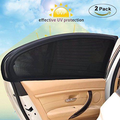 MONOJOY Car Rear Window Sun Shade, Car Window Shades for Baby, UV