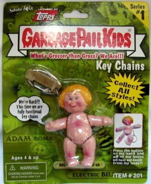 Car Truck 1970 S Kids Fryin Bryan Garbage Pail Kids Cards Design Key Chain Fob Key Ring Automotive