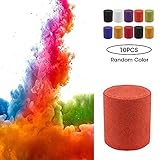 Foonee 10Pcs Studio Photography Props Toy Colorful Effect Smoke Cake, Cigarettes Maker Pie for Advertising Studio Film Drama Exhibition