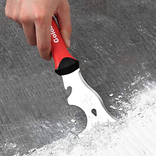 Goldblatt 9in1 Drywall Paint Scraper, Stainless Steel Putty Knife