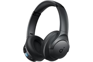 Soundcore Q11i Wireless Over-Ear Bluetooth Headphones by Anker, Deep Bass, 60H Playtime, Hi-Res Audio, Detachable Ear Cushion