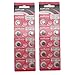 SUNCOM (20 pcs) AG9 Alkaline 1.5V Button Cell Battery Single Use LR936 LR45 SP394 L936 SR45H G9 Watch Toys Remotes Cameras