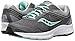 Saucony Women's Cohesion 10 Running Shoe, Grey/Mint, 8.5 M US