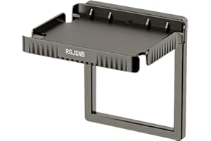 HENYGEN Practical Phone Socket Functional Wall Mounted Phone Socket Tray Efficient Storage Shelves for Office Home Button