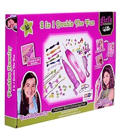 Buy Best Seller Poshtots Kids Girls Fashion Hair Beader For Cool 5