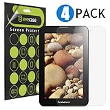 Evecase® Crystal Clear & Anti-Glare Anti-Fingerprint Matte Screen Protector Mix Set for Lenovo IdeaTab A3000 7 Inch Android Tablet -- 4 Pack