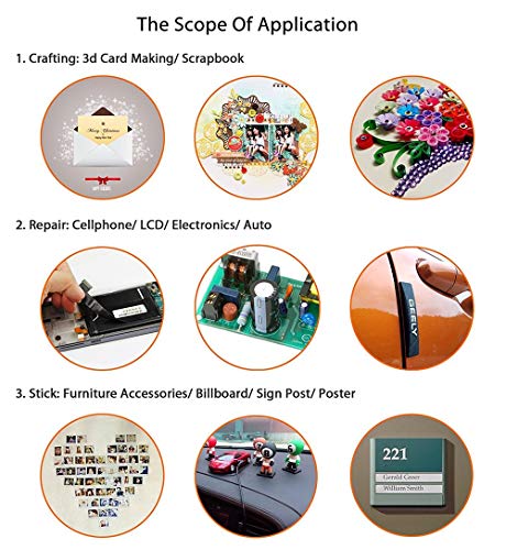 TOOHUI 2Pcs Sticker Glue Tape, Repair Sticker Double Sided Tape for Repairing Your iPhone iPad iPod Digitizer LCD Screens, Professional Adhesive Glue Cell Phone Tape, Best Gadget for Repairer - Thumbnail 3