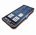 SunshineCase(TM) Tardis Blue Police Call Box Whovians Pattern Slim Wallet Card Flip Stand PU Leather Pouch Case Cover for Apple iPhone 6/6S 4.7 inch Cool as Great Gift