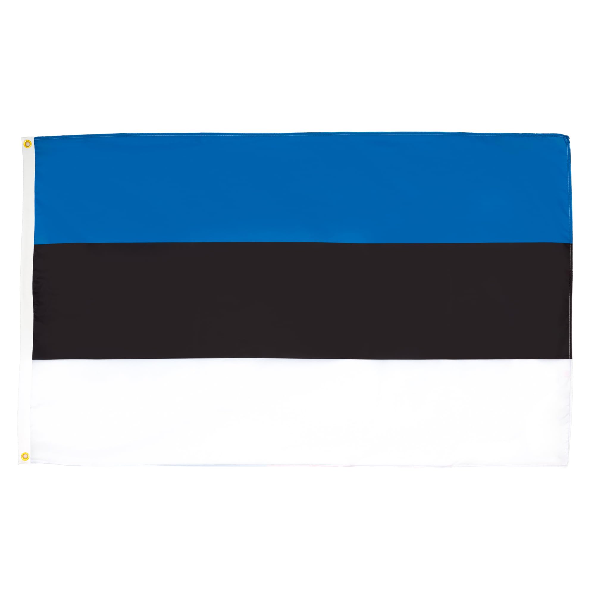 AZ FLAG - Estonia Flag - 2x3 Ft - Light Polyester Estonian Banner with Two Brass Eyelets - Fade Resistant - Vivid Colors - 2' x 3' Feet - 90x60 Cm — image 1