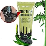 Black Mask,Peel Off Mask,Purifying Peel Off Charcoal Mask,Blackhead Remover Mask,Deep Cleansing Black Mask Purifying Face Mask For Nose Acne - Best Mud Facial Mask 60 gram (2.11 ounce)