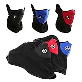 Bike Motorcycle Ski Snowboard Sport Neck Warmer Face Mask Winter Outdoor Protective Gear (Blue)