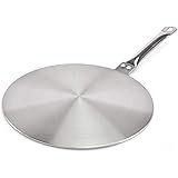 9.45inch Heat Diffuser Stainless Steel Induction Diffuser Plate for Electric Gas Stove Glass Induction Cooktop Cooking Induct