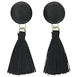 JOYJULY Beautiful Elegant Korean Style Long Thread Tassel Drop Dangling Earrings Ear Studs