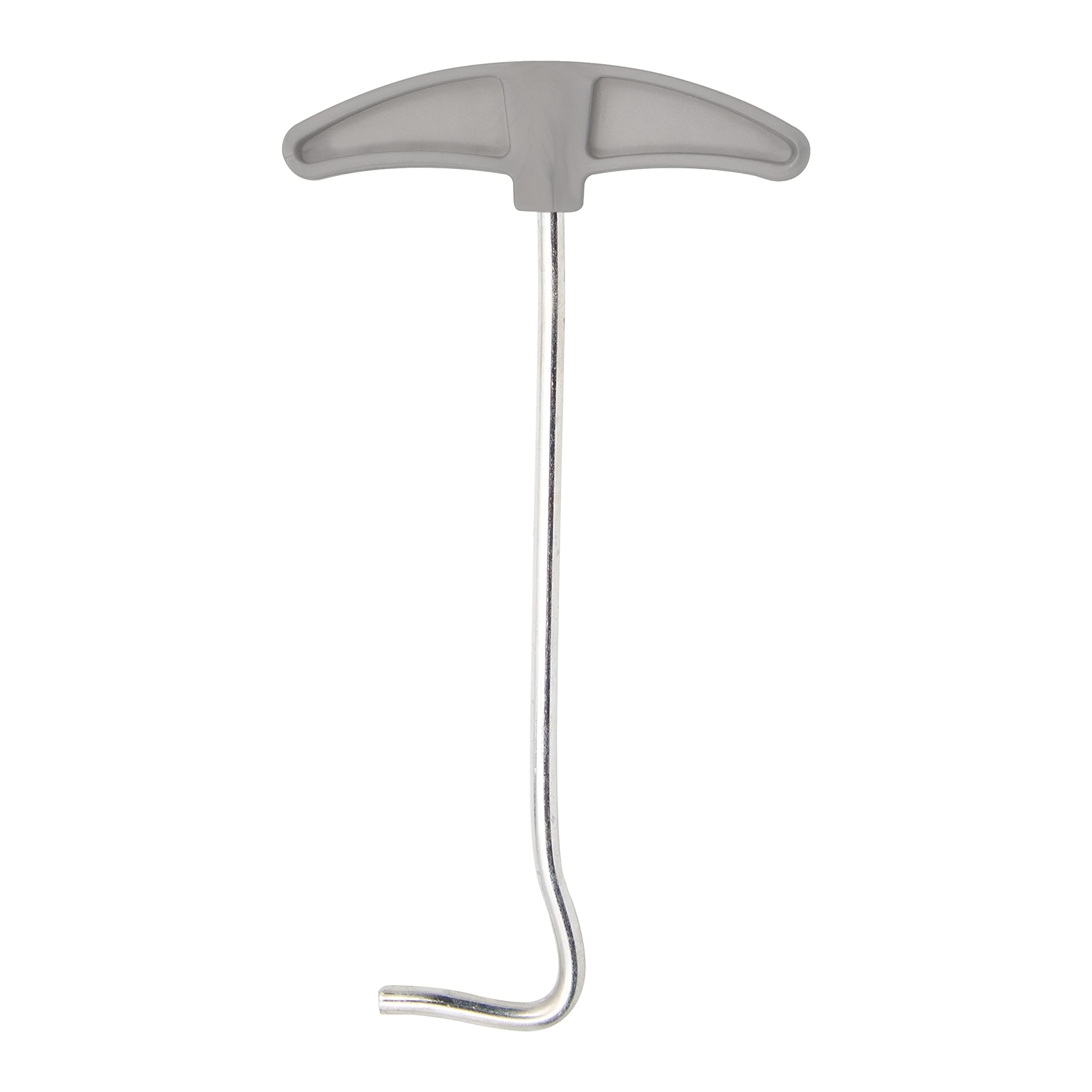Milestone Camping 20410 Tent Peg Extractor/Essential Camping Accessory/Lightweight and Portable, Silver