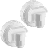 Blulu 2 Pack 5 Gallon Water Jug Spigot Compatible with Coleman | Fits 5 Gallon Containers, Ideal for Camping and Outdoor Events, Durable Plastic, Easy Twist-on Design, Leak-resistant Seal