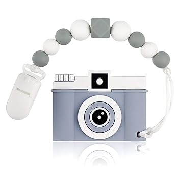 camera baby teether