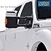 EAG 08-16 Ford F250/F350 Half Mirror Cover Super Duty Chrome ABS Upper