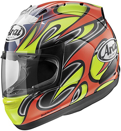 Arai Corsair V Helmet - Edwards Tribute (LARGE) (RED/GREEN)