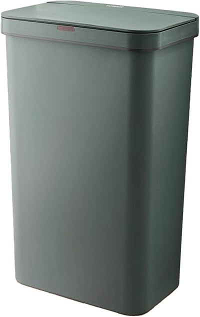 Tower 50L Forest Green Sensor Bin with Bin Liner Retainer Ring